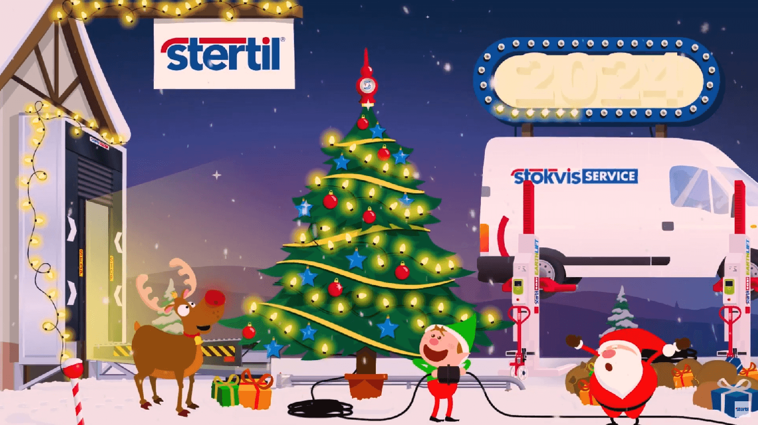 Watch the Stertil Happy Holidays Film