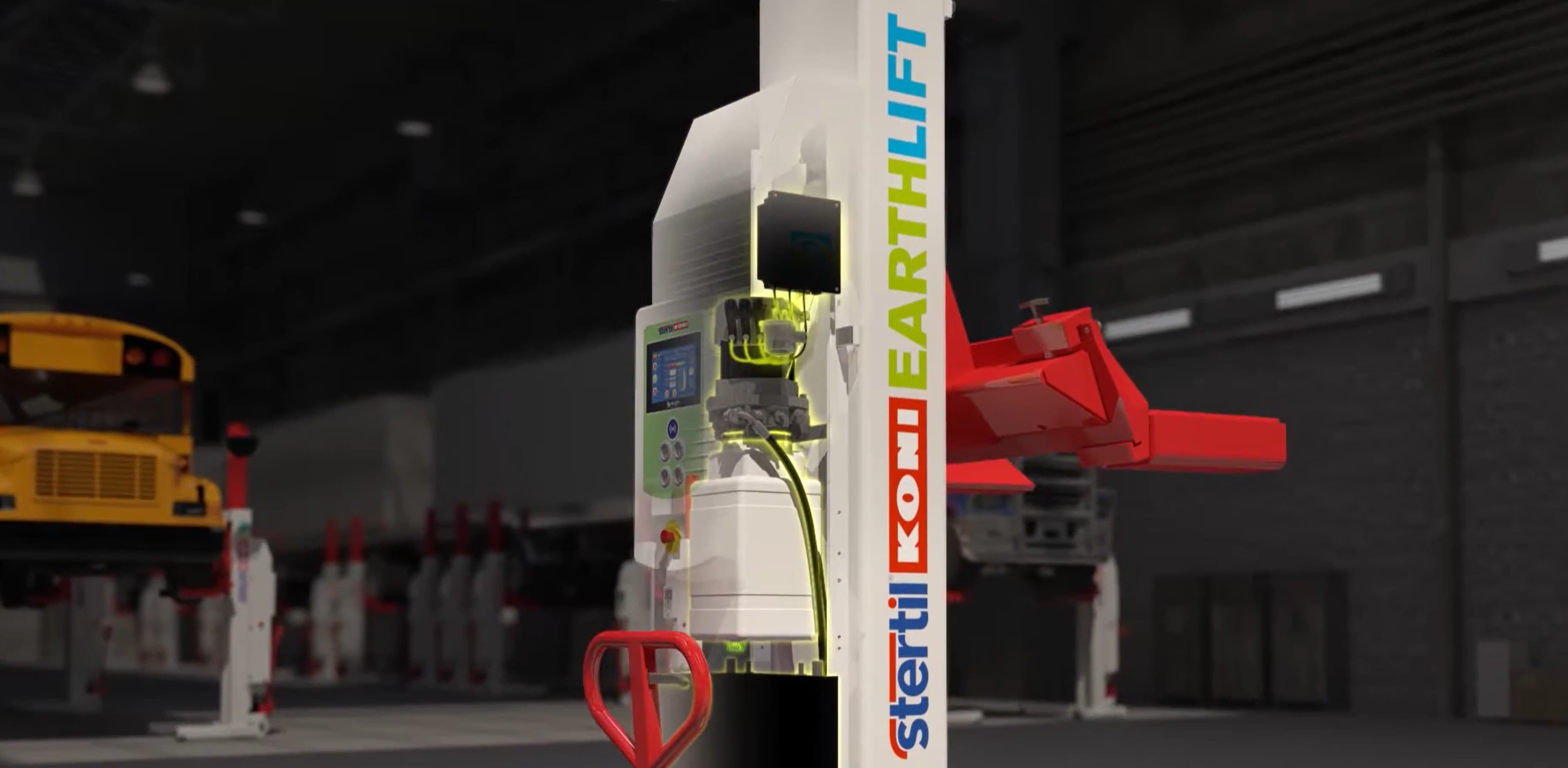 First hydraulic "green" mobile column in the industry