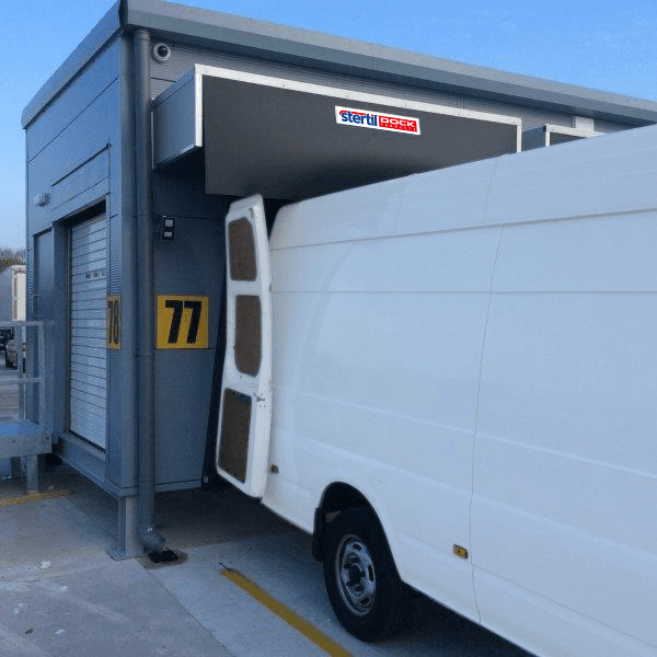 PUD finger loading bays