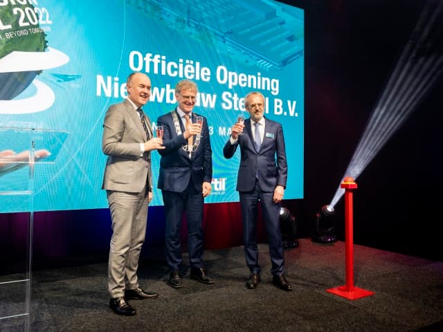 Opening expanded global headquarters Stertil B.V.