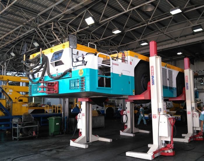 Haeco Airport Engineering Rely On Stertil-Koni