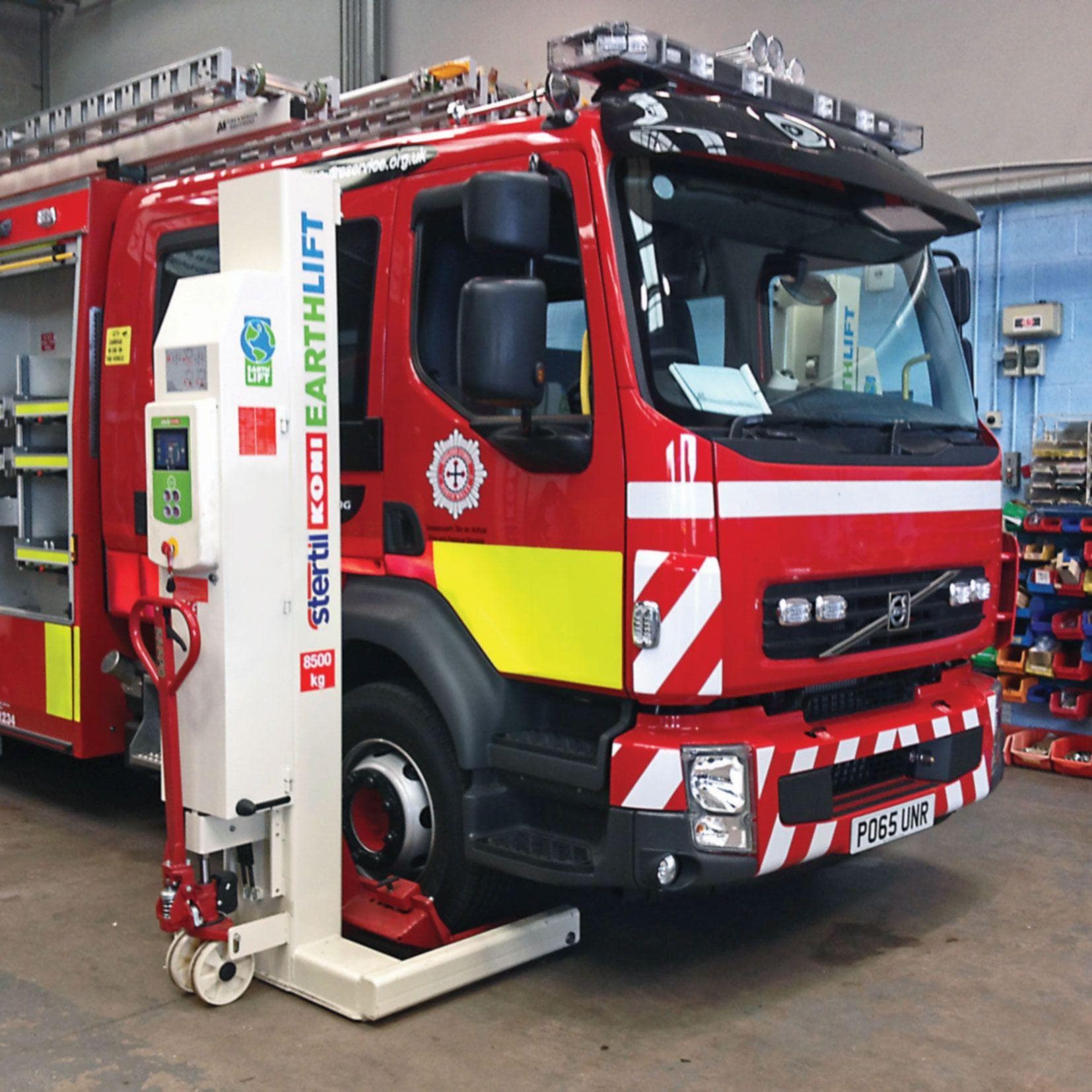 North Wales Fire & Rescue Service Relies On EARTHLIFTS