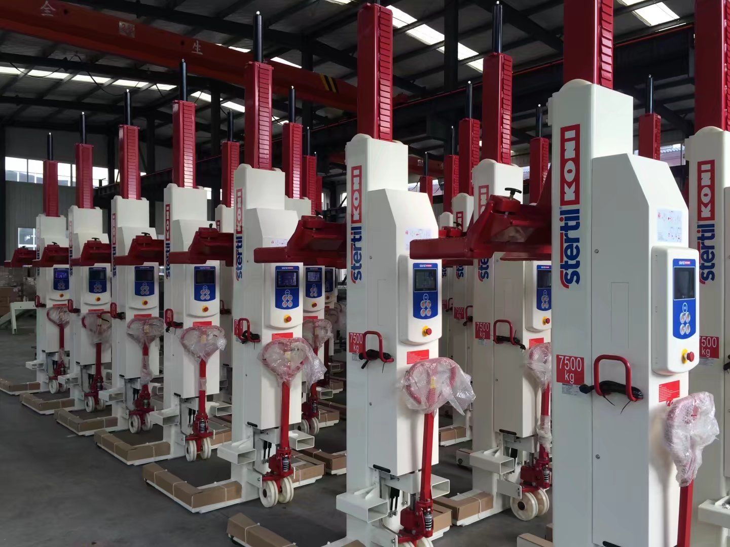 ST 1075 Wireless Mobile Column Lifts
